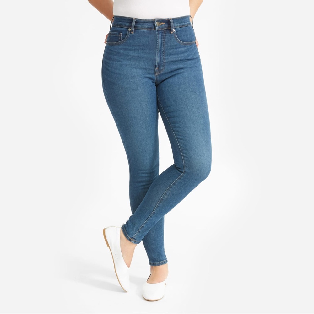 Everlane Authentic Stretch Highrise Skinny Jeans